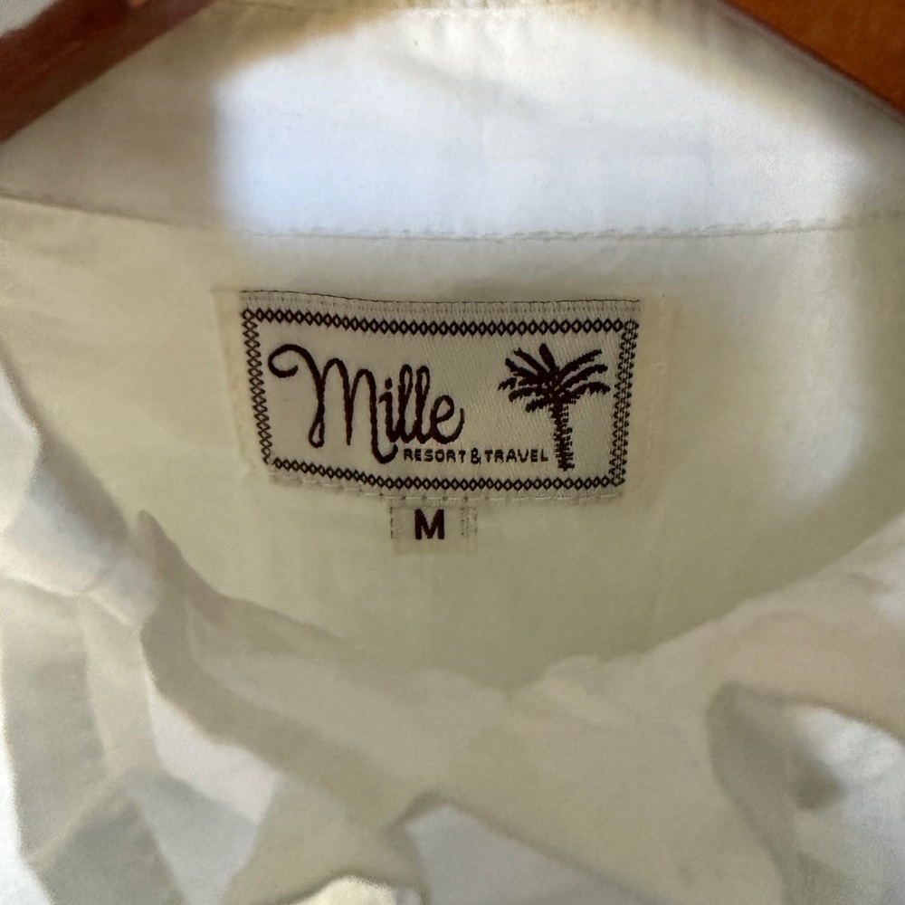Mille Vanessa Cotton Ruffle Blouse - Picture 3 of 3